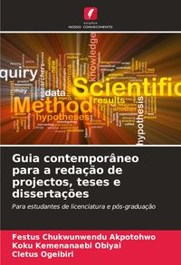 Produktbild: Guia contempor&acirc;neo para a reda&ccedil;&atilde;o de projectos, teses e disserta&ccedil;&otilde;es