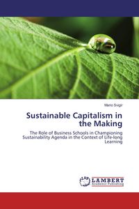 Produktbild: Sustainable Capitalism in the Making