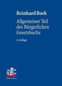 Produktbild: Allgemeiner Teil des B&uuml;rgerlichen Gesetzbuchs