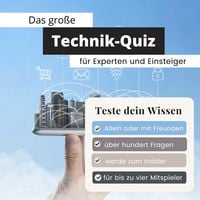 Produktbild: Das gro&szlig;e Technik-Quiz f&uuml;r Experten und Einsteiger