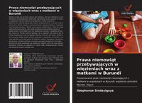 Produktbild: Prawa niemowl&iquest;t przebywaj&iquest;cych w wi&iquest;zieniach wraz z matkami w Burundi