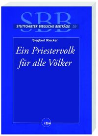 Produktbild: Ein Priestervolk f&uuml;r alle V&ouml;lker