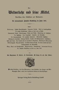 Produktbild: Der Weltverkehr und seine Mittel