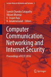 Produktbild: Computer Communication, Networking and Internet Security