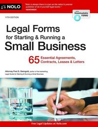 Produktbild: Legal Forms For Starting & Run