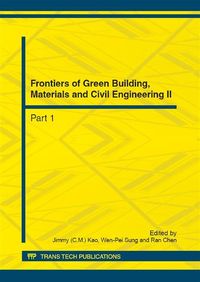 Produktbild: Frontiers of Green Building, Materials and Civil Engineering II