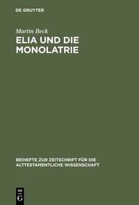 Produktbild: Elia und die Monolatrie