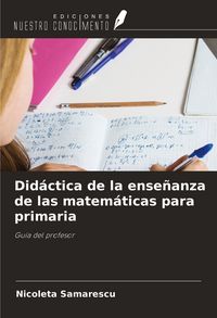 Produktbild: Did&aacute;ctica de la ense&ntilde;anza de las matem&aacute;ticas para primaria