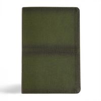 Produktbild: CSB Men's Daily Bible, Olive Leathertouch, Indexed