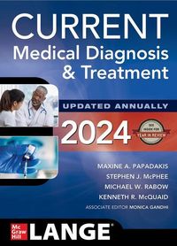 Produktbild: Mcquaid, K: CURRENT Medical Diagnosis and Treatment 2024