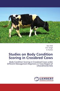 Produktbild: Studies on Body Condition Scoring in Crossbred Cows