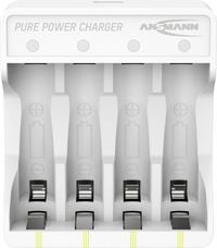 Produktbild: Lademodul ANSMANN Pure Power, f&uuml;r 1-4 Micro AAA / Mignon AA