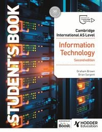 Produktbild: Cambridge International AS Level Information Technology Student's Book Second Edition