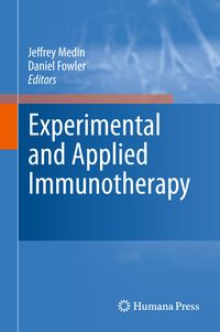 Produktbild: Experimental and Applied Immunotherapy