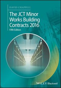 Produktbild: The JCT Minor Works Building Contracts 2016