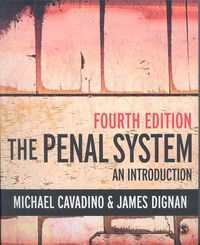 Produktbild: The Penal System: An Introduction