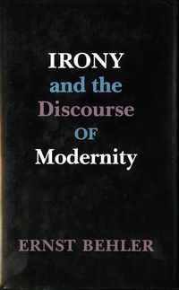 Produktbild: Irony and the Discourse of Modernity