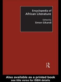 Produktbild: Encyclopedia of African Literature