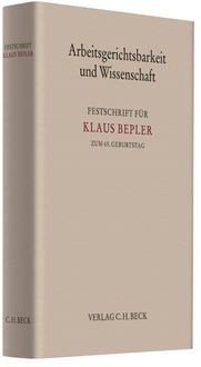Produktbild: Arbeitsgerichtsbarkeit und Wissenschaft