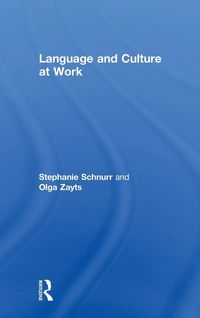 Produktbild: Language and Culture at Work