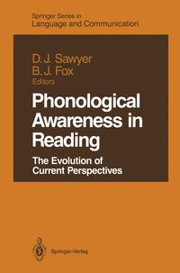 Bild vom Artikel Phonological Awareness in Reading vom Autor Diane J. Sawyer