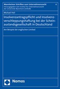 Produktbild: Insolvenzantragspflicht und Insolvenzverschleppungshaftung bei der Scheinauslandsgesellschaft in Deutschland