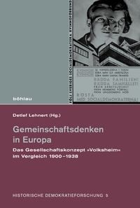 Produktbild: Gemeinschaftsdenken in Europa