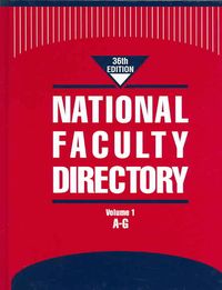 Produktbild: National Faculty Directory