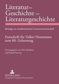 Produktbild: Literatur &ndash; Geschichte &ndash; Literaturgeschichte