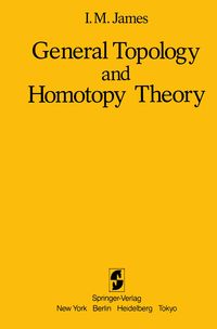 Produktbild: General Topology and Homotopy Theory