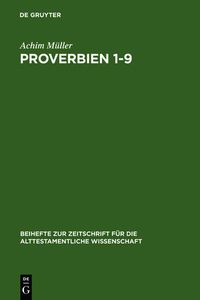Bild vom Artikel Proverbien 1-9 vom Autor Achim Müller