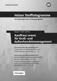 Produktbild: Holzer Stofftelegr. Groß-/Außenh. Lös. Tl 1+2 LF 1-13 BW