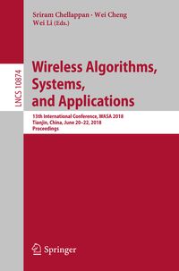 Produktbild: Wireless Algorithms, Systems, and Applications