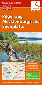 Produktbild: Pilgerweg Mecklenburgische Seenplatte 1 : 50 000