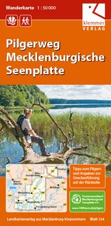 Produktbild: Wanderkarte Pilgerweg Mecklenburgische Seenplatte