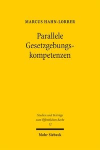 Produktbild: Parallele Gesetzgebungskompetenzen