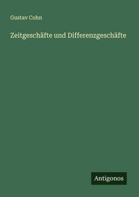Produktbild: Zeitgesch&auml;fte und Differenzgesch&auml;fte
