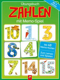 Bild vom Artikel Übungsbuch Zahlen mit Memo-Spiel für Kinder ab 4 Jahren vom Autor 