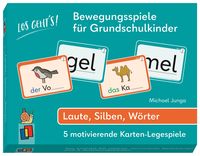 Produktbild: Los geht's! Bewegungsspiele f&uuml;r Grundschulkinder - Laute, Silben, W&ouml;rter