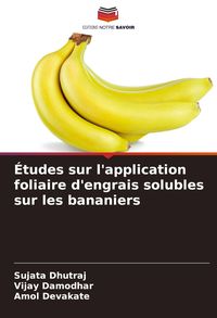Produktbild: &Eacute;tudes sur l'application foliaire d'engrais solubles sur les bananiers