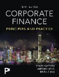Produktbild: Corporate Finance: Principles and Practice