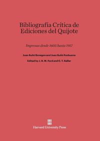 Produktbild: Bibliograf&iacute;a Cr&iacute;tica de Ediciones del Quijote