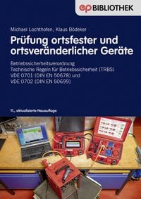 Produktbild: Pr&uuml;fung ortsfester und ortsver&auml;nderlicher Ger&auml;t
