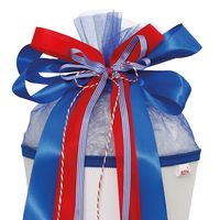 Produktbild: Schleife "Blue Berry", ca. 50x23cm