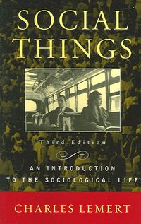 Produktbild: Social Things: An Introduction to the Sociological Life