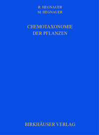 Produktbild: Chemotaxonomie der Pflanzen