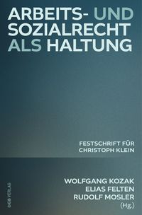 Produktbild: Arbeits- und Sozialrecht als Haltung