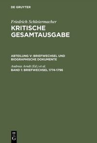 Produktbild: Briefwechsel 1774-1796