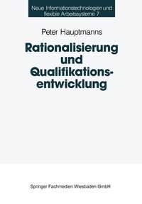 Produktbild: Rationalisierung und Qualifikationsentwicklung