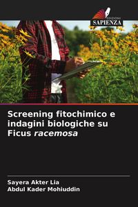 Produktbild: Screening fitochimico e indagini biologiche su Ficus racemosa